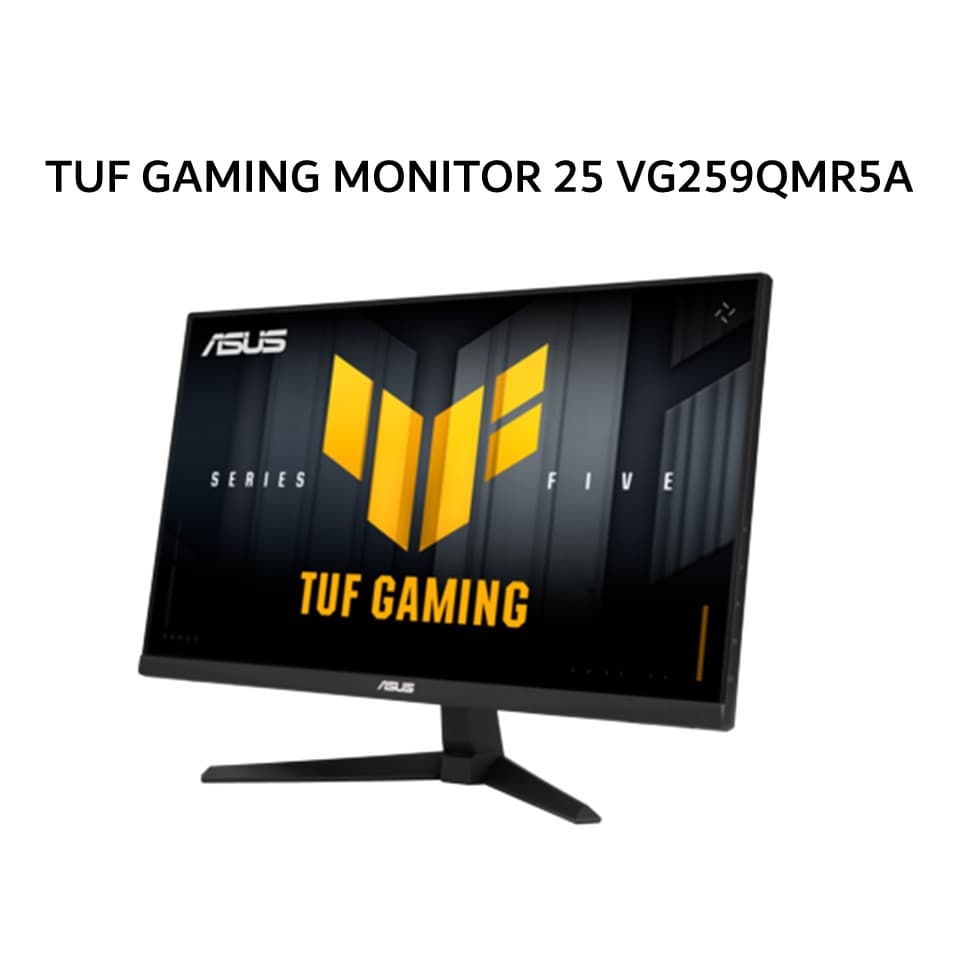 ASUS GAMING MONITOR 25 INCH TUF GAMING VG259QMR5A FAST IPS FHD 1080P 0.3MS 310HZ HDR10 SPEAKER 3Y