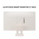 LG MYVIEW SMART MONITOR 27 INCH 27U511SA-W IPS FHD 1080P 5MS 100HZ SPEAKER WEBOS WHITE 3Y - Image 1