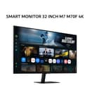 SAMSUNG SMART MONITOR 32 INCH M7 M70F VA UHD 4K 2160P 4MS 60HZ HDR10 VISION AI SPEAKER TIZEN OS WIFI BLACK 1Y PART + 3Y SERVICE - Image 1