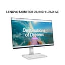 LENOVO MONITOR 24 INCH L24D-4C IPS FHD 1080P 1MS 144HZ AMD FREESYNC ERGONOMIC SPEAKER USB-C SILVER 3Y - Image 1