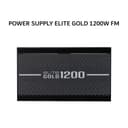 COOLER MASTER PSU POWER SUPPLY ELITE GOLD 1200W FM (80+ GOLD) FULLY MODULAR ATX 3.1 PCIE 5.0 BLACK 5Y - Image 1