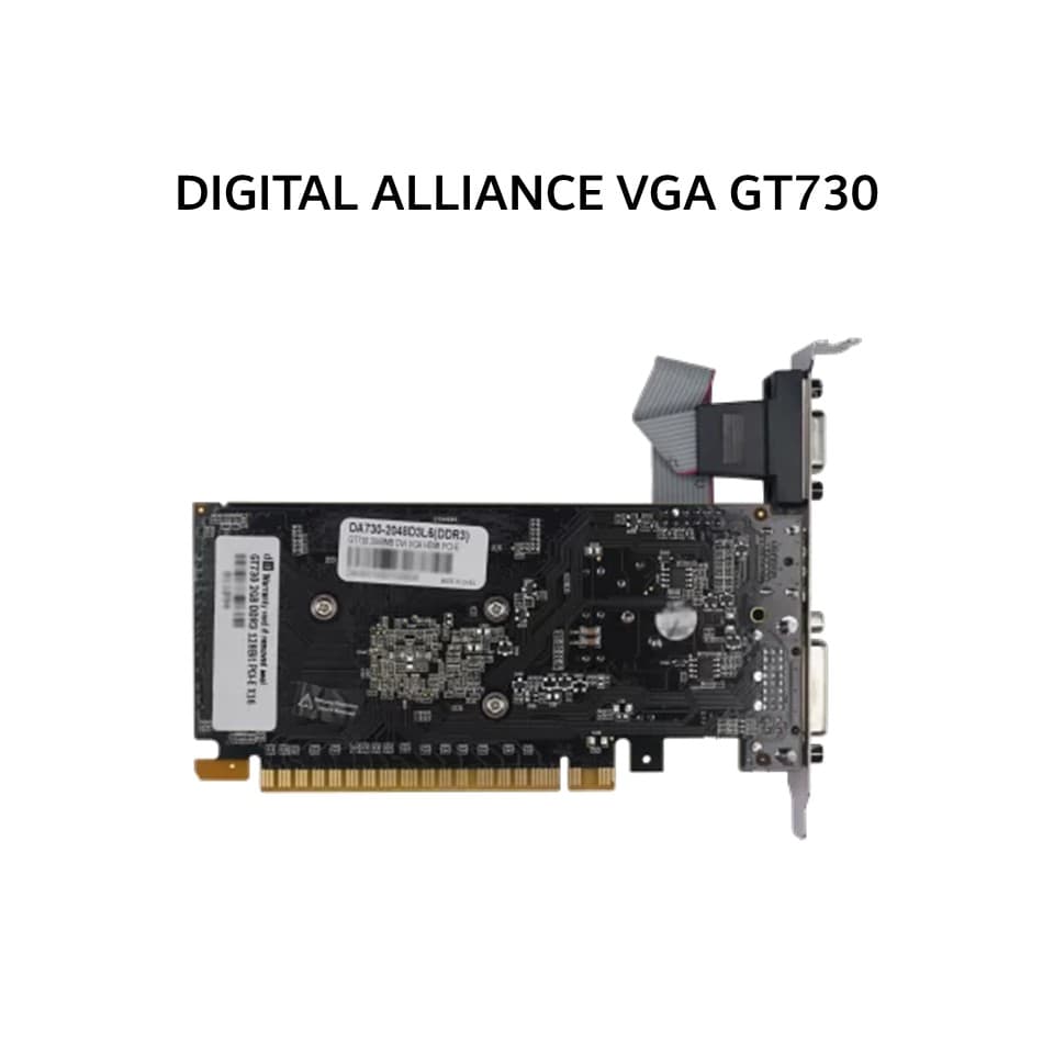 DIGITAL ALLIANCE VGA GT730 4GB DDR3 128BIT 2Y